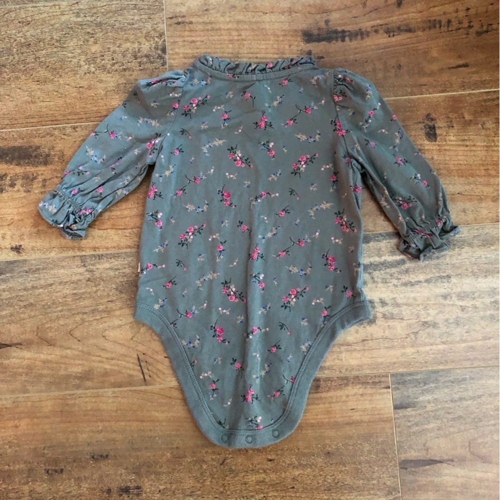 GAP Baby Organic Cotton Mix and Match Printed Bodysuit and Leggings 2-Piece 3-6M - Picture 8 of 9